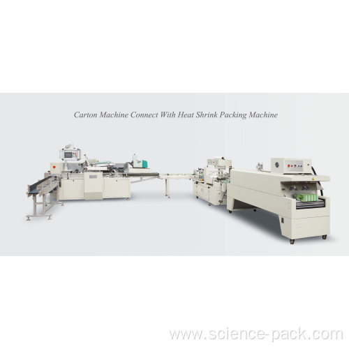 Automatic Facial Tissue Cartoning Machine